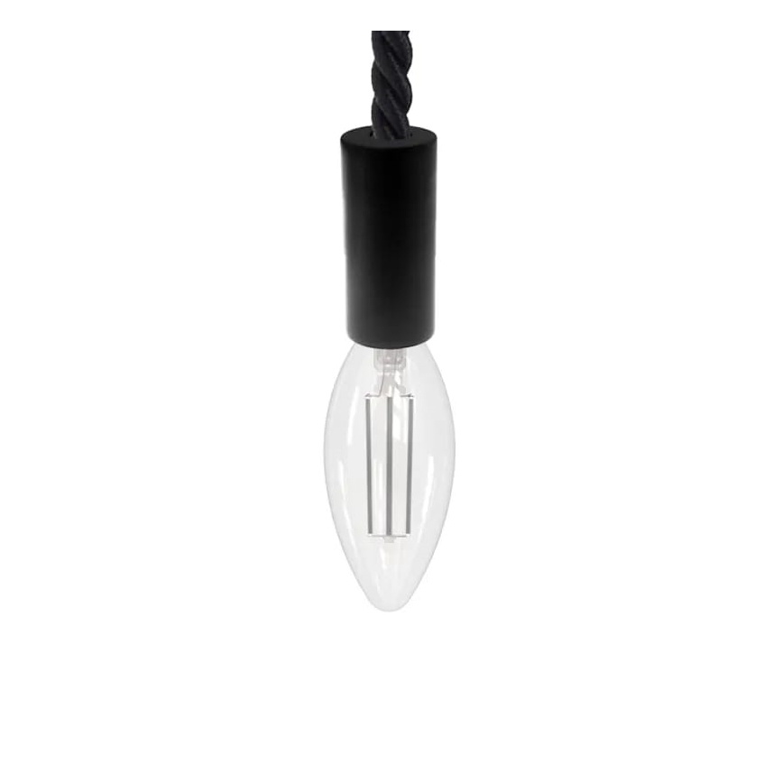 LED glödlampa WHITE FILAMENT C35 E14/4,5W/230V 4000K