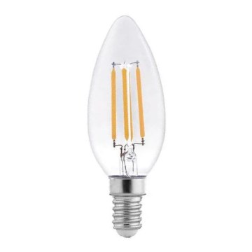 LED glödlampa FILAMENT C35 E14/4W/230V 4000K