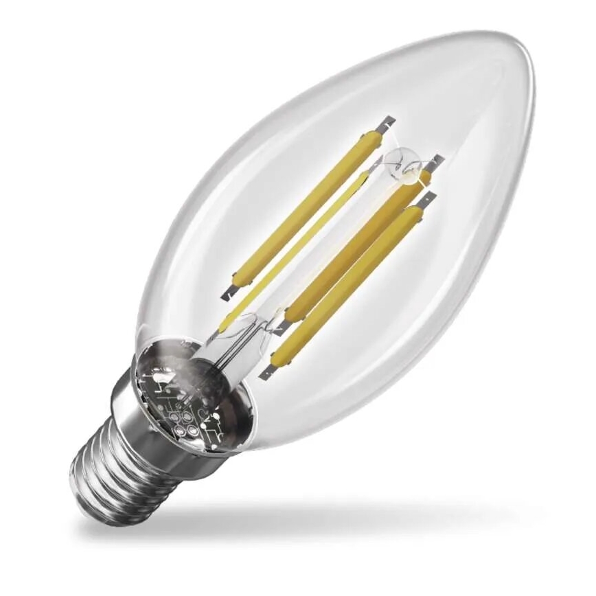 LED glödlampa FILAMENT E14/3,8W/230V 2700K