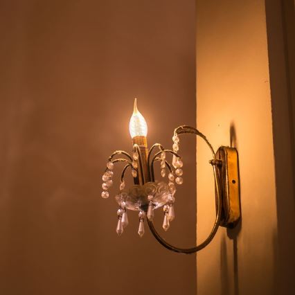 LED glödlampa FILAMENT E14/4W/230V 3000K