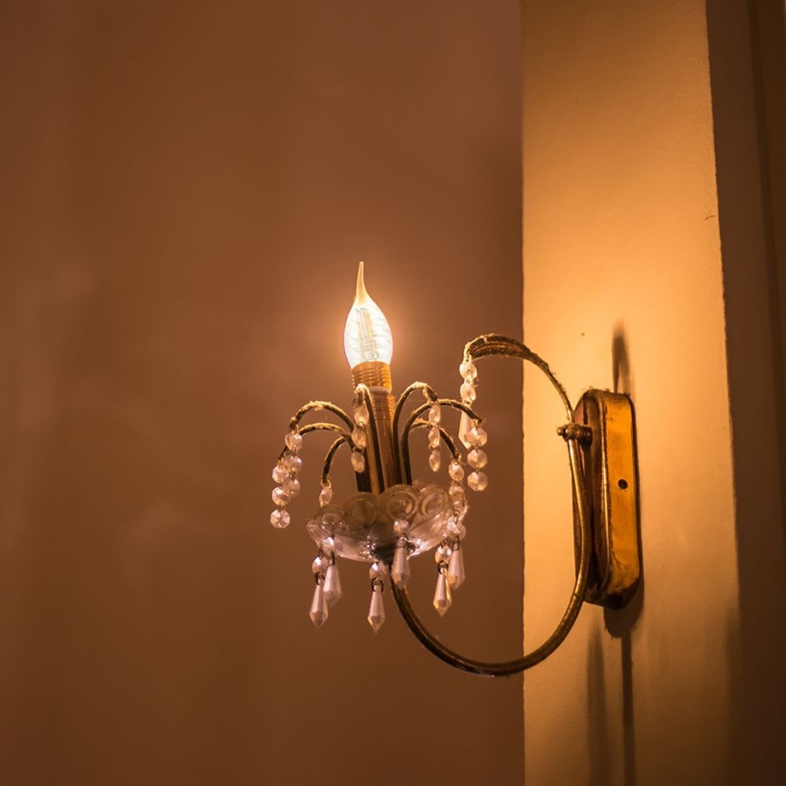 LED glödlampa FILAMENT E14/4W/230V 3000K