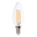 LED glödlampa FILAMENT E14/4W/230V 4000K