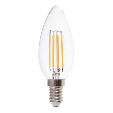 LED glödlampa FILAMENT E14/4W/230V 6500K