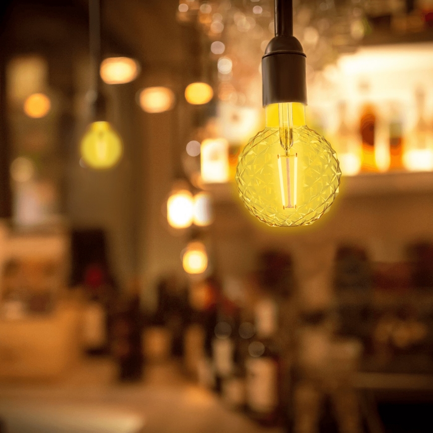 LED glödlampa FILAMENT E27/4W/230V 1800K ananas - Aigostar