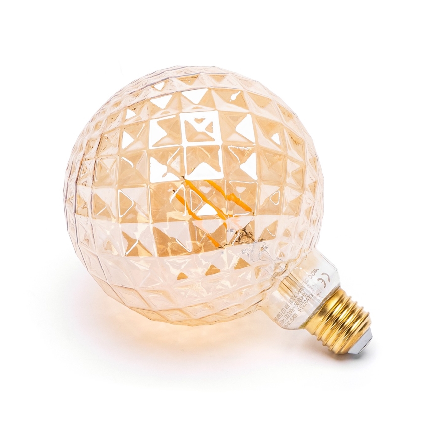 LED glödlampa FILAMENT E27/4W/230V 1800K ananas - Aigostar