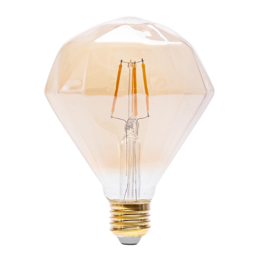LED glödlampa FILAMENT E27/4W/230V 1800K diamant - Aigostar