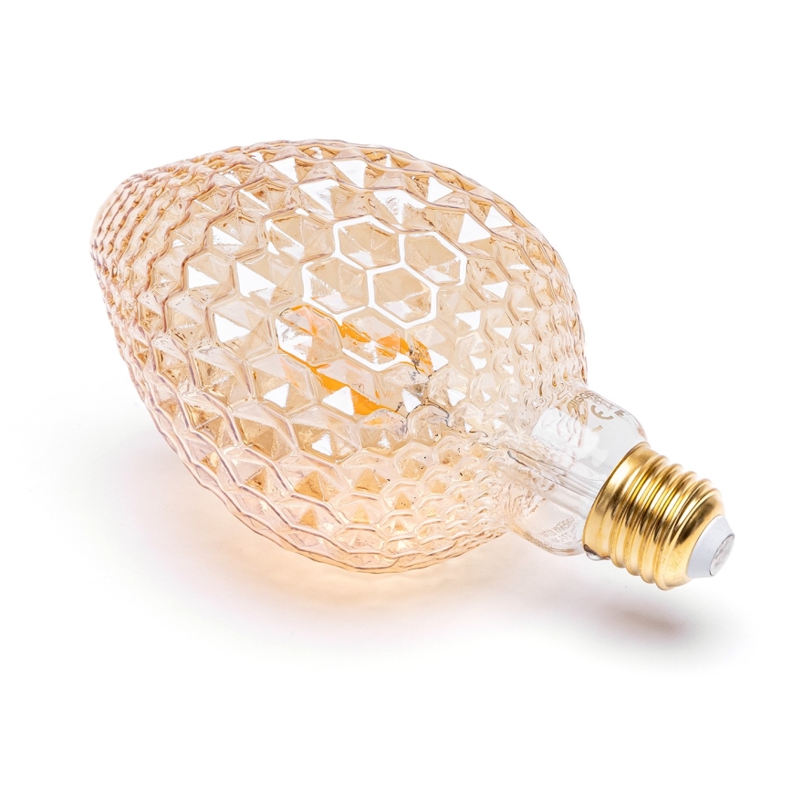 LED glödlampa FILAMENT E27/4W/230V 1800K jordgubbe - Aigostar