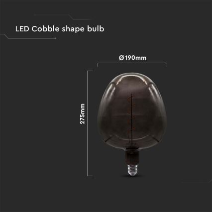 LED glödlampa FILAMENT E27/4W/230V