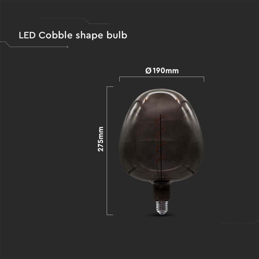 LED glödlampa FILAMENT E27/4W/230V