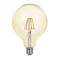 LED glödlampa FILAMENT G125 E27/12W/230V 2200K