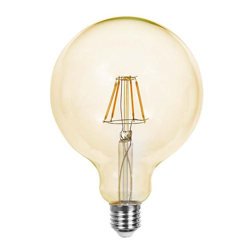 LED glödlampa FILAMENT G125 E27/12W/230V 2200K