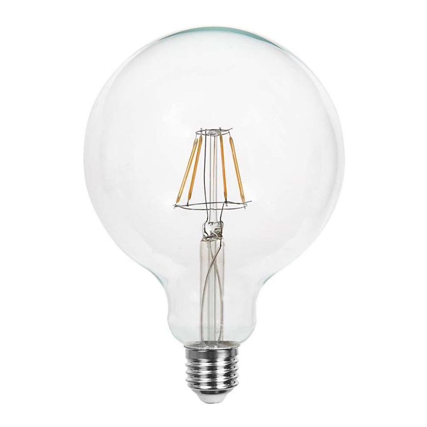 LED glödlampa FILAMENT G125 E27/12W/230V 6500K