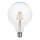 LED glödlampa FILAMENT G125 E27/6W/230V 3000K