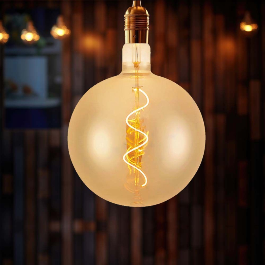 LED glödlampa FILAMENT G200 E27/4W/230V 2700K