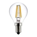 LED glödlampa FILAMENT G45 E14/4W/230V 4000K