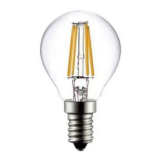 LED glödlampa FILAMENT G45 E14/4W/230V 4000K