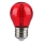 LED glödlampa FILAMENT G45 E27/2W/230V röd