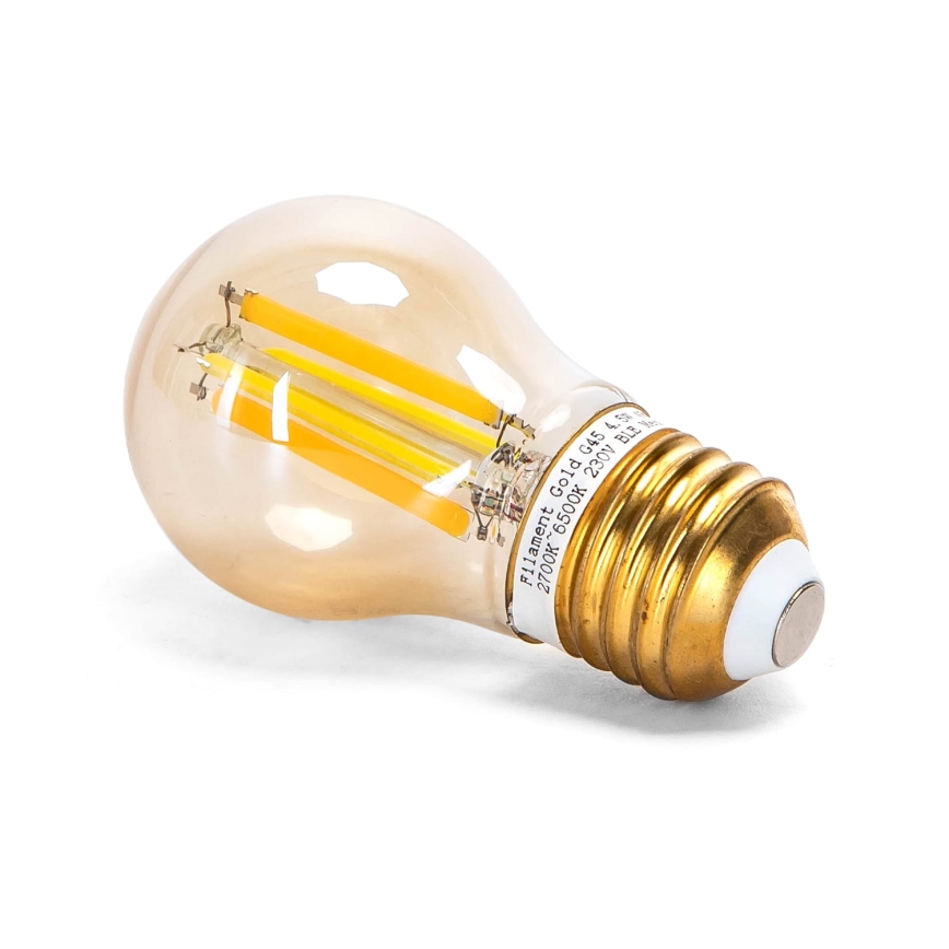 LED Ljusreglerad glödlampa FILAMENT MESH Smart G45 E27/4,5W/230V 2700-6500K - Aigostar