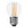 LED glödlampa FILAMENT G45 E27/6W/230V 6500K