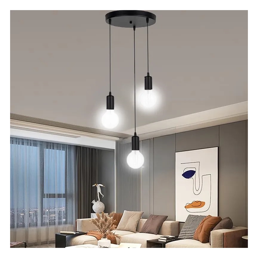 LED glödlampa WHITE FILAMENT G95 E27/13W/230V 4000K