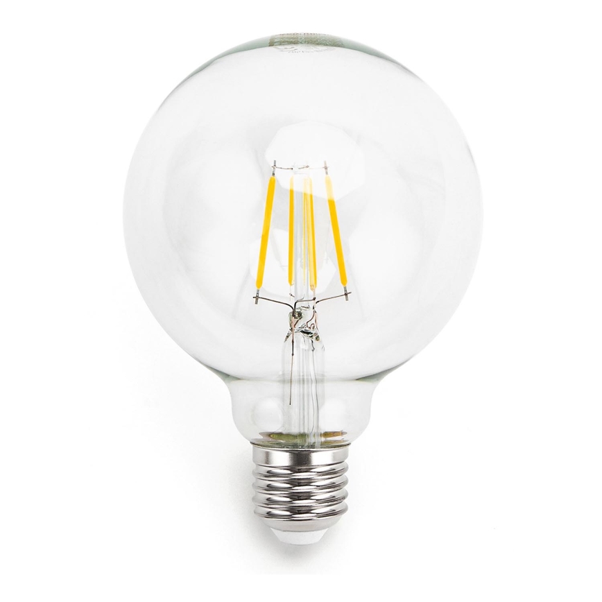 LED glödlampa FILAMENT G95 E27/4W/230V 2700K - Aigostar