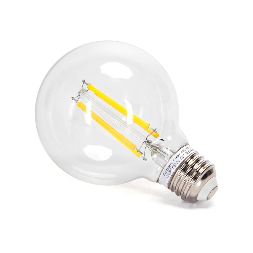 LED Ljusreglerad glödlampa FILAMENT MESH Smart G95 E27/6W/230V 2700-6500K - Aigostar