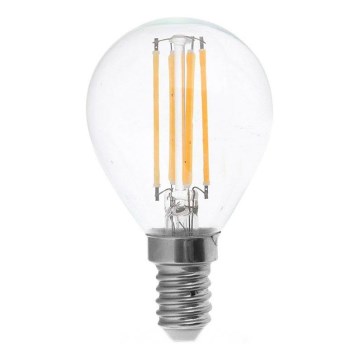 LED glödlampa FILAMENT P45 E14/4W/230V 4000K