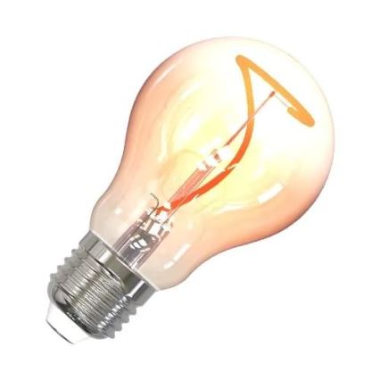 LED glödlampa FILAMENT SHAPE A60 E27/4W/230V 1800K brun