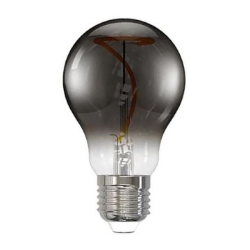 LED glödlampa FILAMENT SHAPE A60 E27/4W/230V 1800K rökig