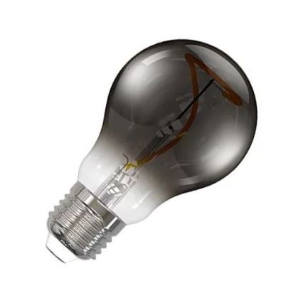 LED glödlampa FILAMENT SHAPE A60 E27/4W/230V 1800K rökig