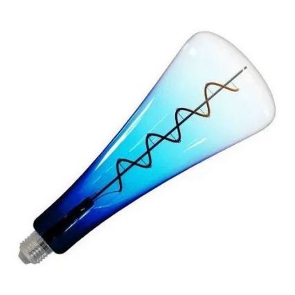 LED glödlampa FILAMENT SHAPE T110 E27/5W/230V 1800K blå