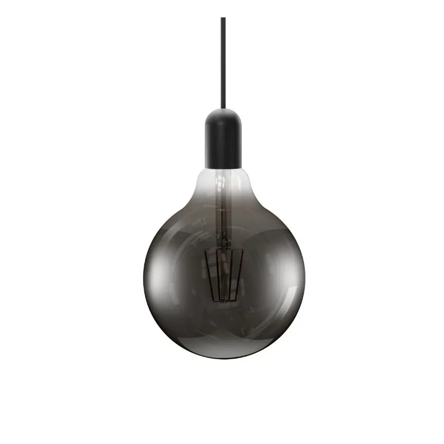 LED glödlampa FILAMENT SMOKE G125 E27/4W/230V 2000K