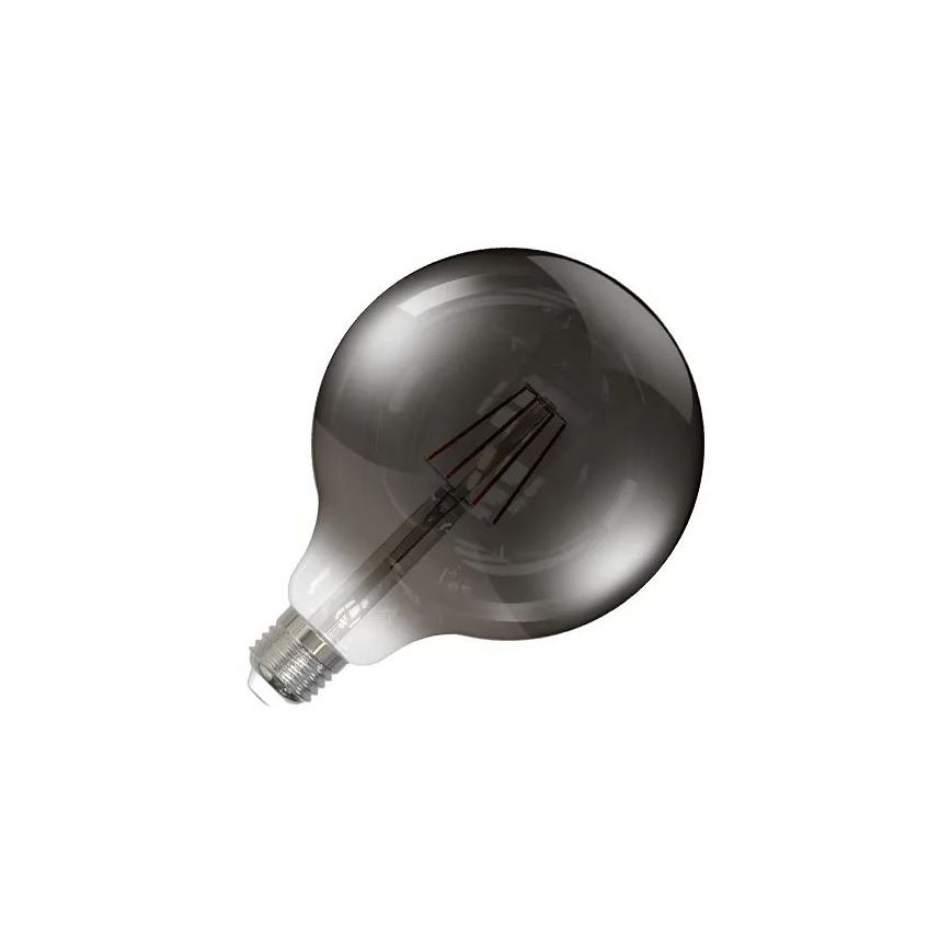 LED glödlampa FILAMENT SMOKE G125 E27/4W/230V 2000K