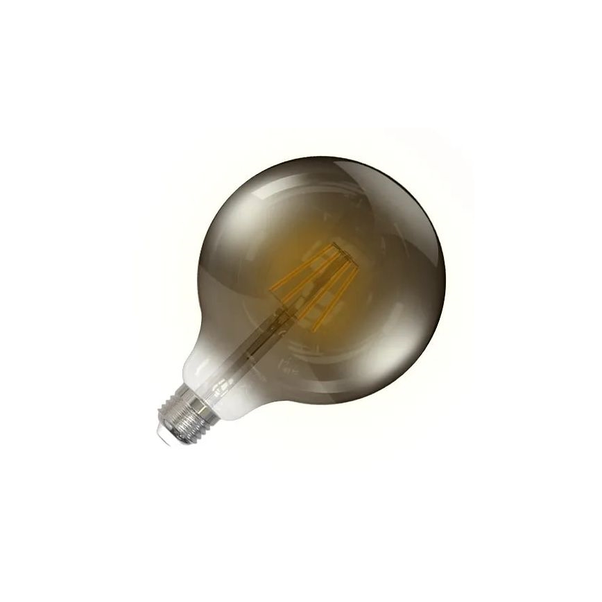 LED glödlampa FILAMENT SMOKE G125 E27/4W/230V 2000K