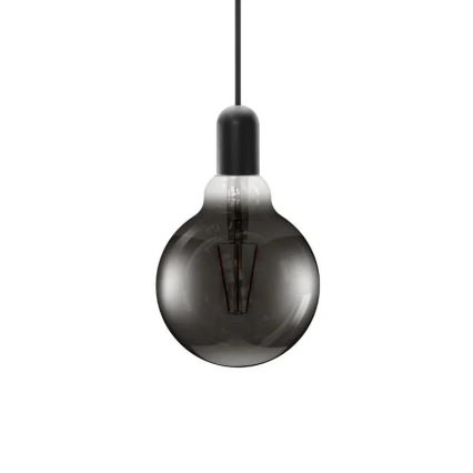 LED glödlampa FILAMENT SMOKE G95 E27/4W/230V 2000K