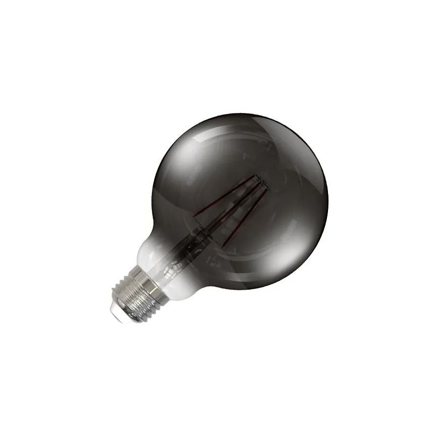 LED glödlampa FILAMENT SMOKE G95 E27/4W/230V 2000K