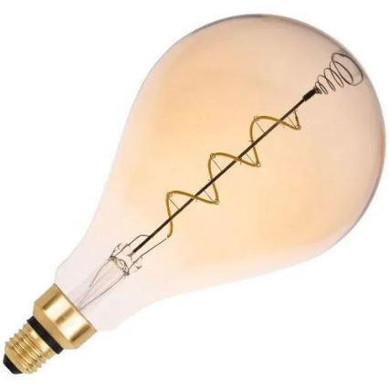 LED glödlampa FILAMENT SPIRAL VINTAGE A165 E27/4W/230V 2000K