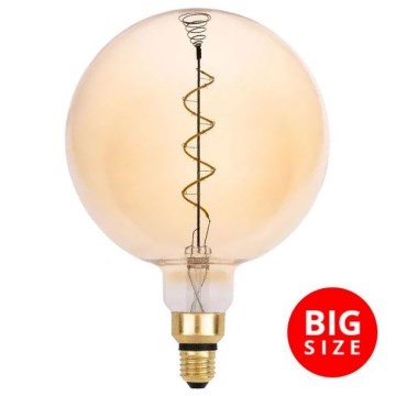 LED glödlampa FILAMENT SPIRAL VINTAGE G200 E27/4W/230V 2000K