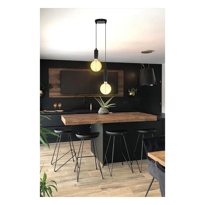 LED glödlampa FILAMENT SPIRAL VINTAGE G200 E27/4W/230V 2000K
