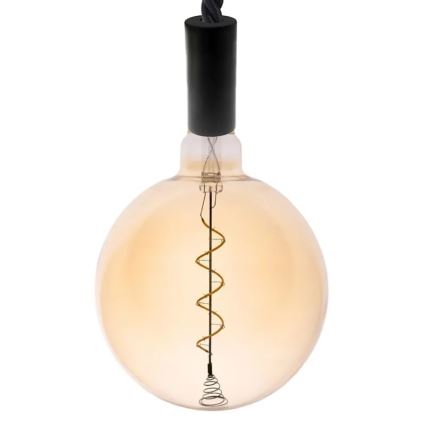 LED glödlampa FILAMENT SPIRAL VINTAGE G200 E27/4W/230V 2000K