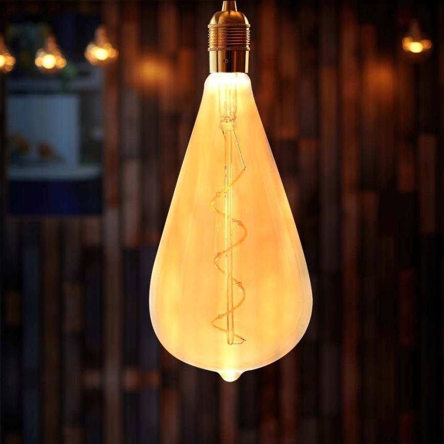 LED glödlampa FILAMENT ST120 E27/4W/230V 2700K