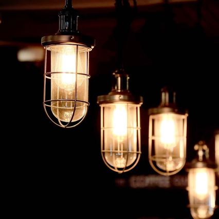 LED glödlampa FILAMENT ST120 E27/4W/230V 2700K
