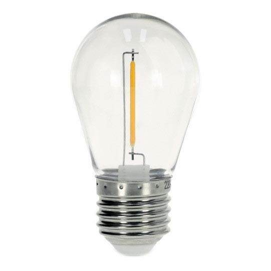 LED glödlampa FILAMENT ST45 E27/1W/230V 2700K