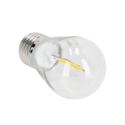LED glödlampa FILAMENT ST45 E27/1W/230V 2700K