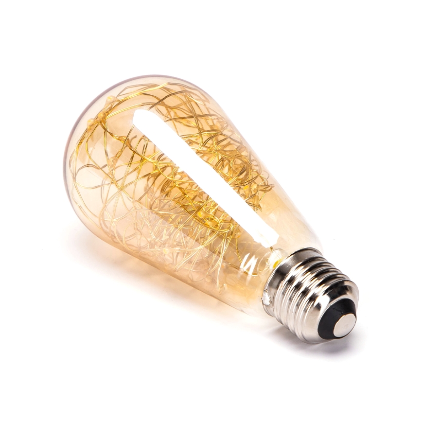 LED glödlampa FILAMENT ST64 E27/1,2W/230V 2500K - Aigostar