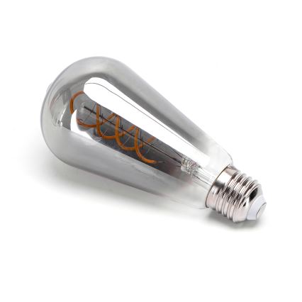 LED glödlampa FILAMENT ST64 E27/4W/230V 1800K - Aigostar