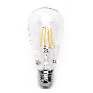 LED glödlampa FILAMENT ST64 E27/4W/230V 2700K - Aigostar