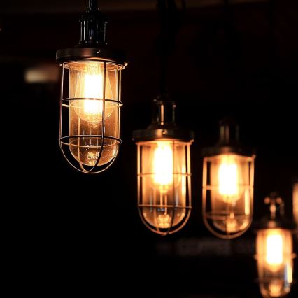 LED glödlampa FILAMENT ST64 E27/4W/230V 3000K