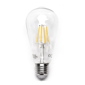 LED glödlampa FILAMENT ST64 E27/6W/230V 2700K - Aigostar