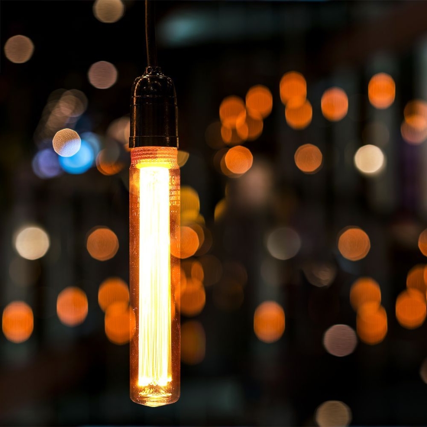 LED glödlampa FILAMENT T30 E27/2W/230V 1800K Art Edition